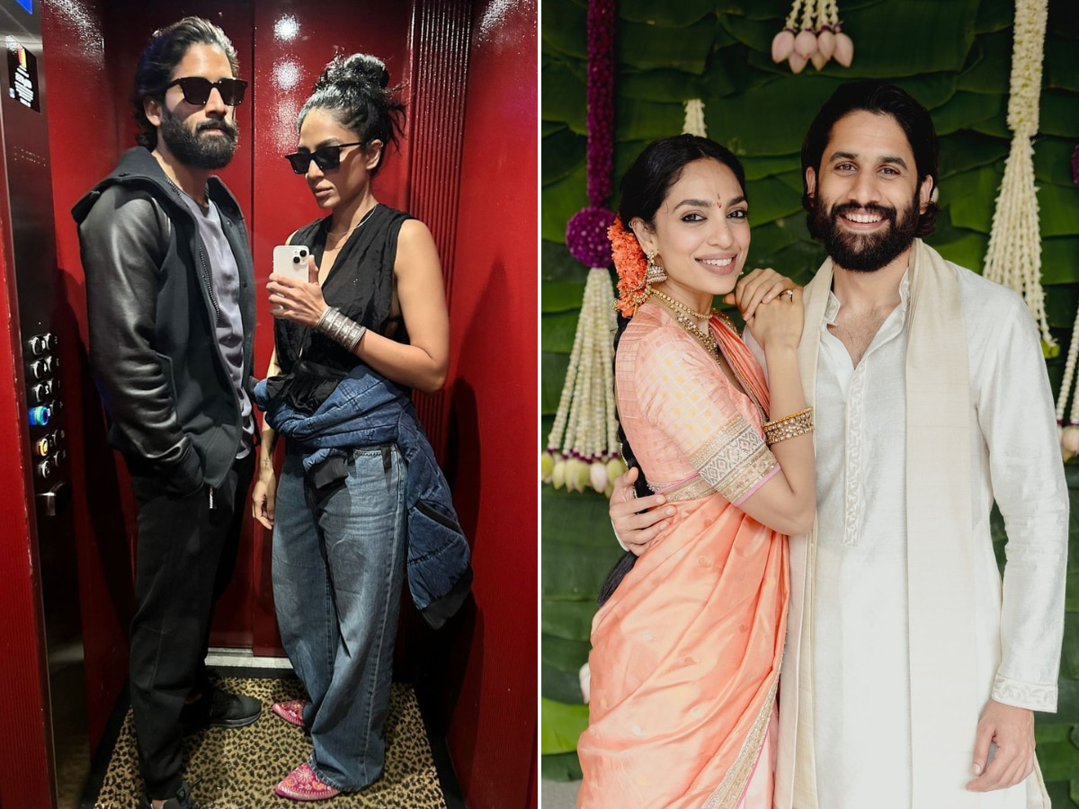 Naga Chaitanya shares first pic with Sobhita Dhulipala But disables comments; Naga Chaitanya ने पहिल्यांदा शेअर केला Sobhita Dhulipala सोबतचा फोटो, पण त्या कृतीमुळे होतेय चर्चा